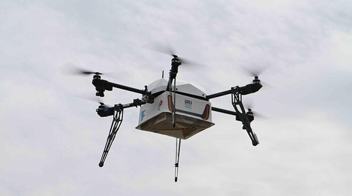 Domino's delivers its first pizza using a drone